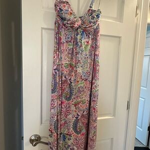 Colorful Floral Maxi Dress